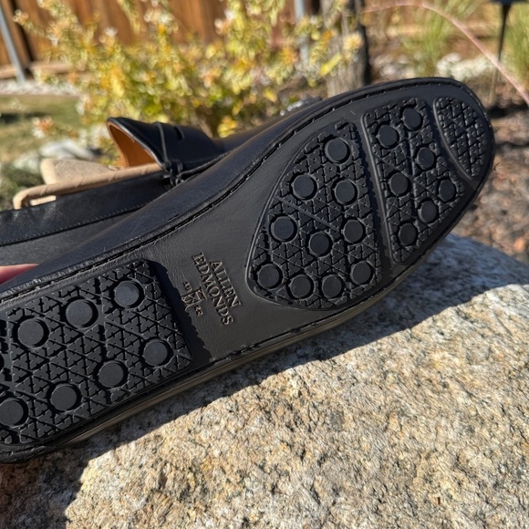 Allen Edmonds Men\'s Black Supersport Mock Toe Penny Loafer Sz 9.5D Leather $300 main image 5